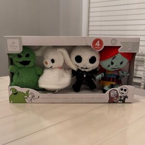 Disney Plush Set Nightmare Before Christmas